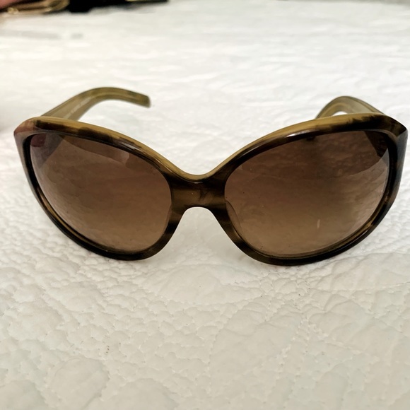 Vintage Juicy Couture Big Trendy Sunglasses  with Shades of Couture Pink Case - Picture 2 of 9